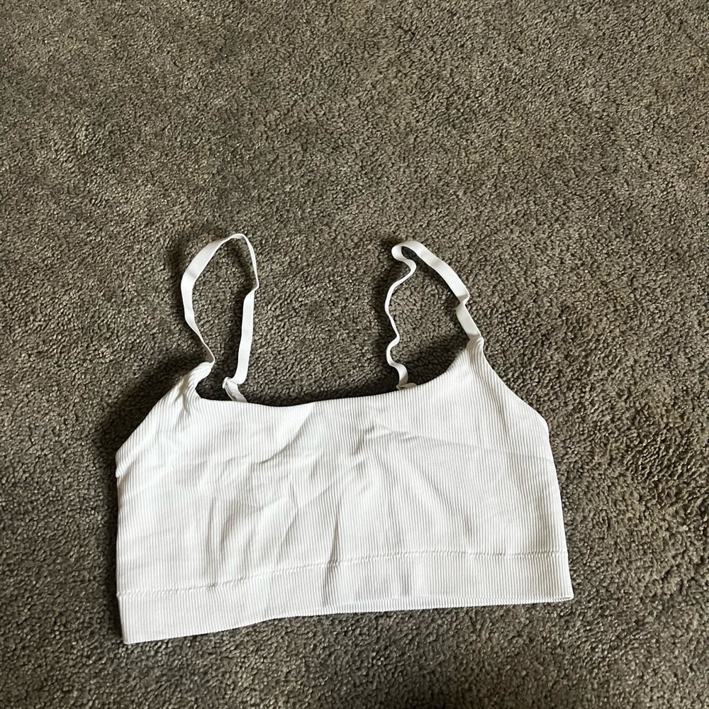 Aerie White Bralette